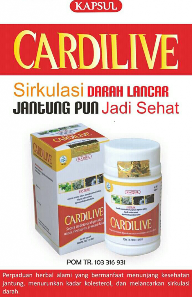 cardilive obat jantung