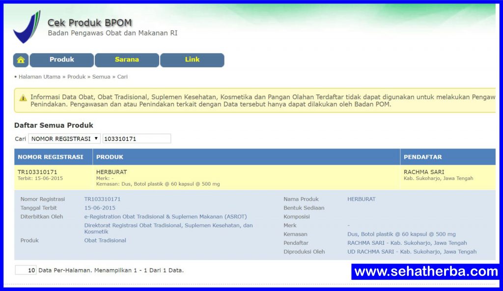 herburat obat asam urat