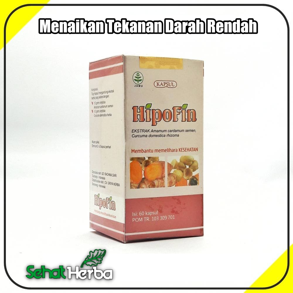hipofin tekanan darah rendah