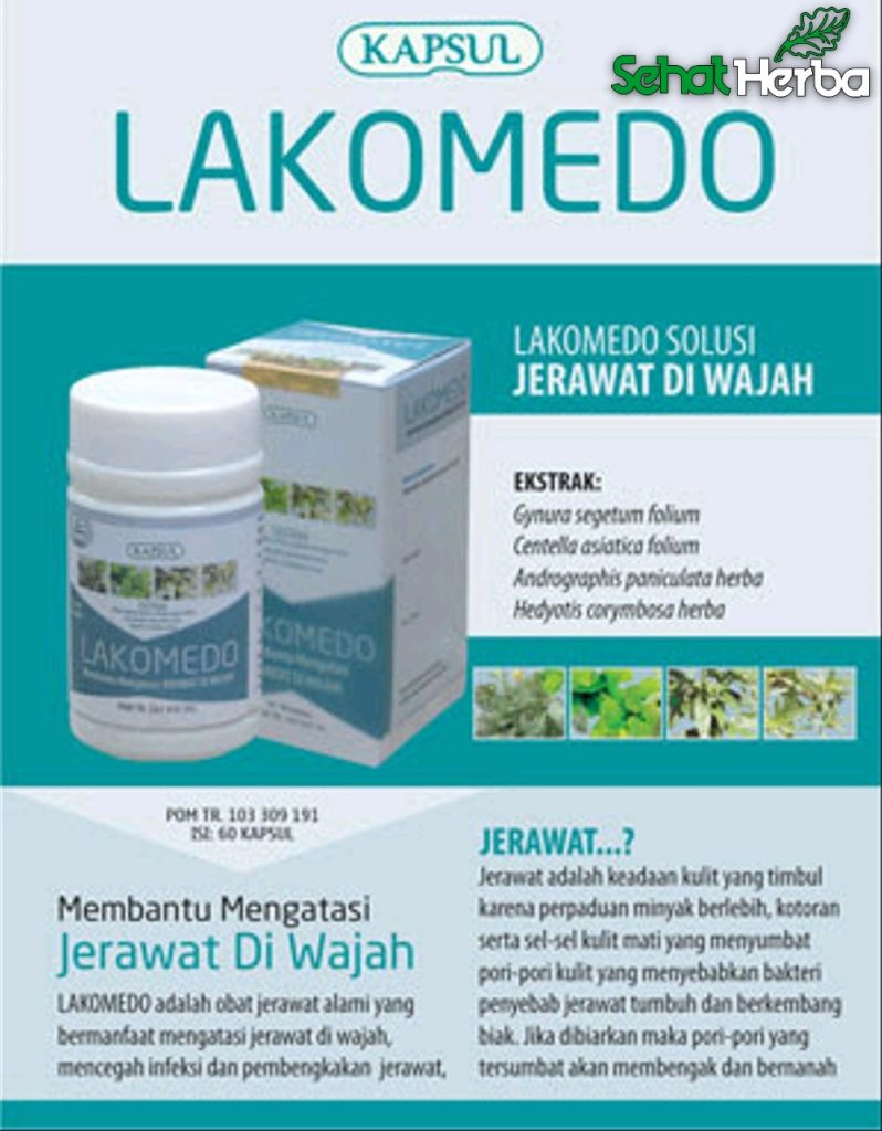 lakomedo menghilangkan jerawat